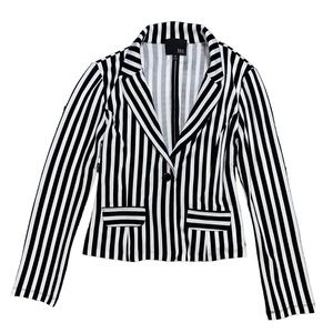Kaii Blazer / Cardigan Stripe Black and White